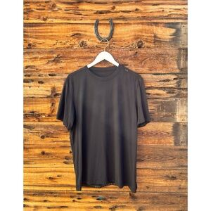 LULULEMON | License to Train Short-Sleeve Black Shirt XL